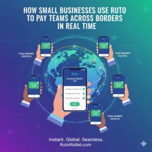 How small businesses use ruto to pay teams across borders in real time
