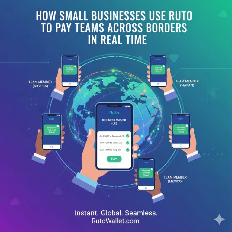 How small businesses use ruto to pay teams across borders in real time