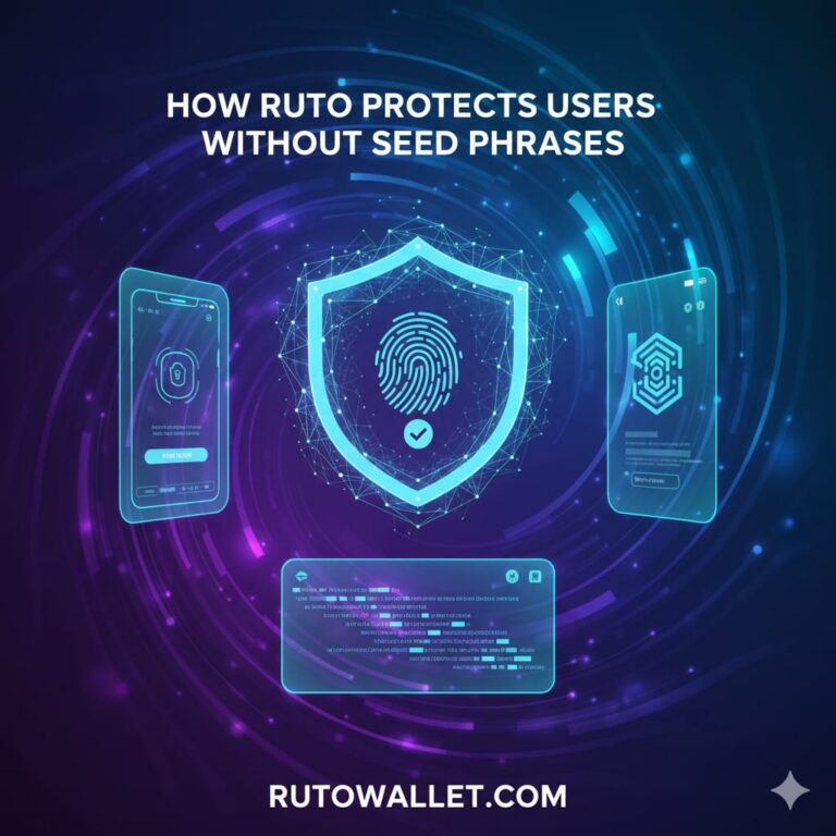 How RUTO Protects Users Without Seed Phrases